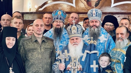 Митрополит Викентий совершил Божественную литургию в Иверском храме при 201-й Российской военной базе в Таджикистане