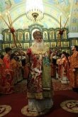 В день святой великомученицы Екатерины митрополит Викентий совершил Литургию в Екатеринбурге