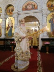 Митрополит Викентий совершил Всенощное бдение в Храме-на-Крови в Екатеринбурге
