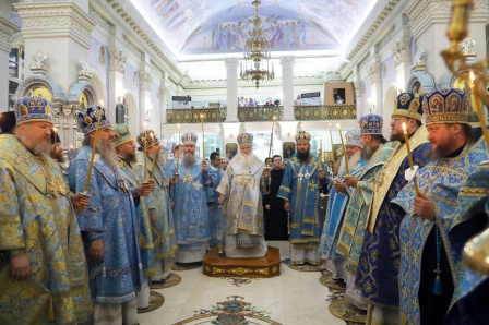 Всенощное бдение накануне юбилея митрополита Викентия