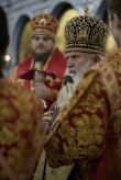 Митрополит Викентий возглавил Литургию в Державном храме Царской обители на Ганиной Яме